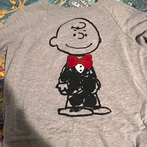 Vintage Peanuts sweatshirt. Ladies Lg - Picture 3 of 3